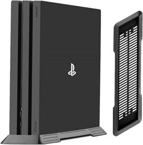 img 3 attached to 🎮 Ouxunus PS4 Pro Vertical Stand: Enhanced Cooling Vents & Non-Slip Feet