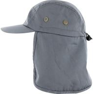 🎣 dealstock fishing neck flap cover: essential boys' accessories and hats & caps logo