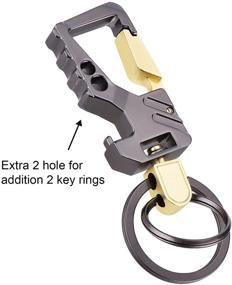 img 1 attached to 🔫 Ultimate Convenience: Mtlee Bottle Opener Keychain Gun for Effortless Opening