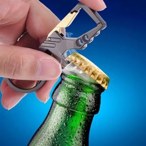 img 3 attached to 🔫 Ultimate Convenience: Mtlee Bottle Opener Keychain Gun for Effortless Opening