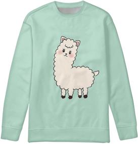 img 2 attached to 👕 Stylish and Comfortable YSTARDREAM Pullover Sweatshirt for Boys - Crewneck Children's Clothing