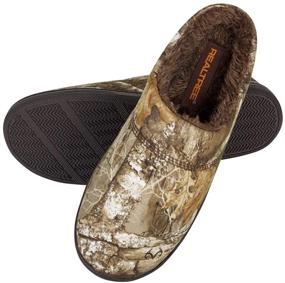 img 1 attached to Обувь для мальчиков Realtree Memory Moccasin Slipper, предназначенная для активного отдыха на открытом воздухе.