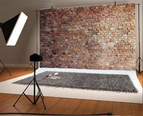 img 3 attached to 📷 Vintage Red Brick Wall Photo Backdrop - LFEEY 10x8ft: Ideal for Newborn Baby Girls, Adults Portrait Photography; Great Background Wallpaper for Photo Studio Props