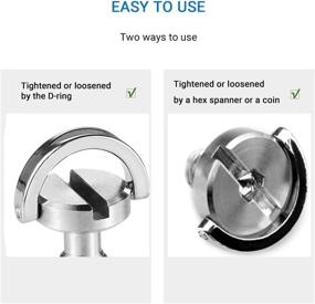 img 1 attached to SmallRig D Ring Hinged Release Standard