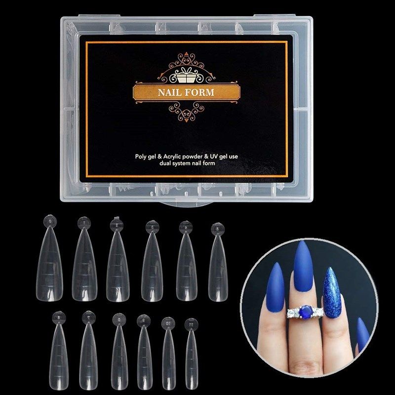 vcedas stiletto system extension acrylic 로고
