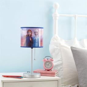 img 2 attached to 🌟 Frozen 2 Stick Table Kids Lamp: A Decorative Themed Addition for Children's Rooms