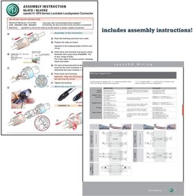 img 1 attached to Neutrik четырехполюсное гнездо разъема SpeakON.