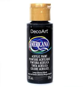 img 4 attached to 🎨 DAO67-3 DecoArt Americana 2-Ounce Acrylic Paint in Lamp Black - Enhance Your SEO