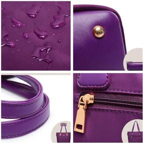 img 1 attached to AlwaySky Womens Shoulder Top Handle Handbag Women's Handbags & Wallets