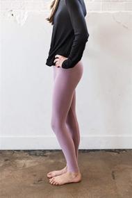 img 1 attached to 🩲 POPINJAY Premium Soft Girls Leggings: High-Quality Girls' Clothing for Ultimate Comfort and Style