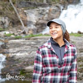 img 2 attached to 🧣 Stay Warm & Stylish on the Trail with the TrailHeads Fleece Ponytail Hat & Adventure Hat for Women