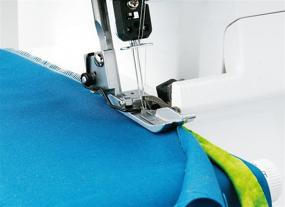 img 1 attached to 🧵 Enhance Sewing Precision with the Brother SA210 Serger Piping Foot, Silver