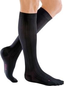 img 4 attached to 🧦 mediven for Men Classic 2030 mmHg Calf High Compression Socks, Closed Toe Black, Size III Standard – Ultimate Support for Men's Leg Health