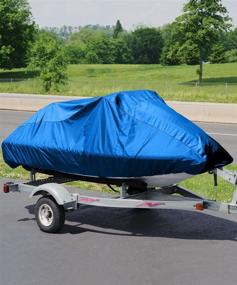 img 3 attached to 🌊 Budge Blue Jet Ski Cover – Fits Jet Skis 121” to 135” Long (BA-54) – For 4 Stroke Jet Skis