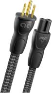 аудиоуэст nrg-y2 2м кабель питания с низким искажением 2-полюсный для переменного тока - 6.56 футов логотип