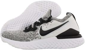 img 4 attached to 👟 Nike Women's Epic React Flyknit 2 Running Shoes (10, White/Black) - Lightweight and Cushioned Footwear for Enhanced Performance