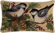 peking handicraft 31sw209c20ob chickadees holiday logo