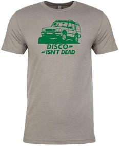 img 1 attached to 🌟 Luso Disco Isn't Dead 4x4 T-Shirt & Sticker: Embrace Disco Offroading!