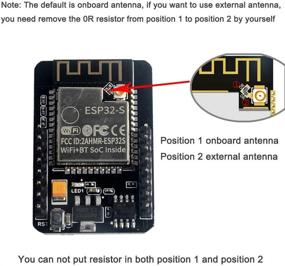 img 2 attached to 📷 Stemedu ESP32-CAM Серийный до Wi-Fi 5V Bluetooth плата с FT232RL FTDI USB к TTL Серийный Преобразователь Программатор Модуль и 2.4ГГц Антенна для Arduino: Камера всё-в-одном модуле Solution