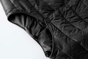 img 1 attached to Womens Lightweight Puffer Packable Waistcoat