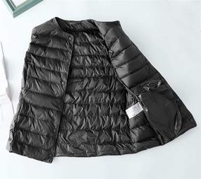img 2 attached to Womens Lightweight Puffer Packable Waistcoat