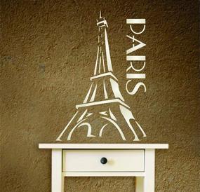 img 2 attached to 🗼 Eiffel Tower French Decor Stencil: Paris Stencil for Painting Template (S: 4.5 x 6.5 inch)