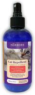 🐱 harbors cat repellent and trainer: effective indoor spray to keep cats away from furniture and plants - 8 oz, 100% satisfaction or full refund logo