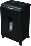 fellowes 10mc: advanced 10-sheet micro-cut paper shredder for home and office logo