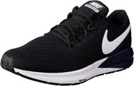 👟 nike structure gridiron black men's running shoes logo