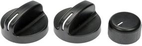 img 2 attached to 🔧 Dorman 76829 HVAC Heater Control Knob for Chrysler/Dodge/Eagle Models - Black: A Perfect Replacement for Optimal Climate Control