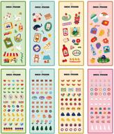 cartoon stickers journaling greeting scrapbooking logo