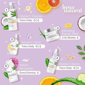 img 3 attached to 🌙 InstaNatural Retinol Night Face Cream - Anti Aging Moisturizer for Face & Neck - Reduce Wrinkles, Dark Circles, Fine Lines - Vitamin C Hyaluronic Acid Complex - 3.4 oz