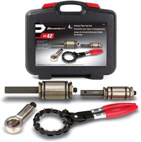 img 4 attached to Powerbuilt 648612 42-Piece 4pc. Exhaust Tool Set Kit