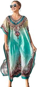 img 3 attached to 👗 RanRui Caftan Dresses: Discover the Perfect Kaftan for Women's Summer Clothing