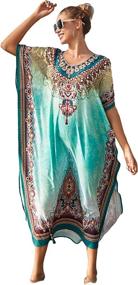 img 4 attached to 👗 RanRui Caftan Dresses: Discover the Perfect Kaftan for Women's Summer Clothing