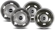 🔧 pacific dualies 29-1708 polished 17 inch 8 lug stainless steel wheel simulator kit for 2008-2010 chevy gmc 3500 truck - full kit: enhance style & performance logo