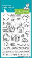 🏡 lawn fawn happy village clear stamps: a delightful addition to your craft collection (lf1591) logo