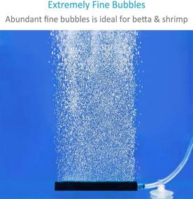 img 3 attached to 🐠 Pawfly 4 Inch Air Stone Bar Micro Bubble Diffuser - Aquarium Fish Tank Pump, 2 Pack