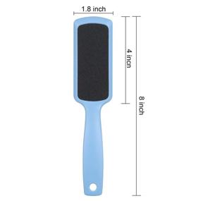 img 1 attached to NIUTA Pedicure Foot Rasp: Double-Sided Colossal File Callus Remover