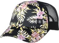 🧢 стильная и удобная: шляпа volcom women's into paradise trucker foam snapback - идеальна для любого приключения! логотип