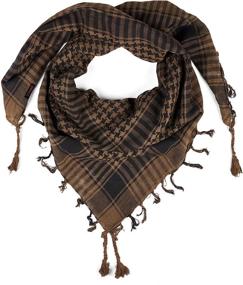 img 3 attached to 🧣 Tactical Desert Scarf Shemagh by Lovarzi - Premium Men's Accessories and Scarves