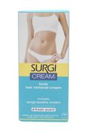 📦 surgi cream 2oz hair remover for bikini and legs - includes surgi-soothe cream, with fresh scent logo