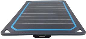 img 2 attached to 🌞 Renogy Portable E.Flex Monocrystalline 5W Plus Solar Panel: Efficient Charging on the Go for Hiking and Biking with USB Port