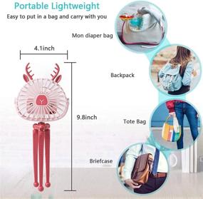 img 3 attached to Handheld Personal Portable Stroller Treadmill Heating, Cooling & Air Quality