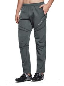 img 4 attached to BALEAF Cycling Athletic Sweatpants Windproof Outdoor Recreation in Outdoor Clothing