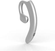 wireless single earhook - hand free calling headphones headphones logo