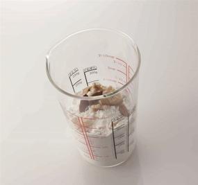 img 1 attached to Hario Heatproof Glass Measuring Cup (500ml) - Clear, Durable, and Accurate Measurement Tool