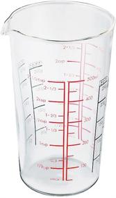 img 2 attached to Hario Heatproof Glass Measuring Cup (500ml) - Clear, Durable, and Accurate Measurement Tool