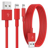 6ft iphone charger cable (2 pack) logo