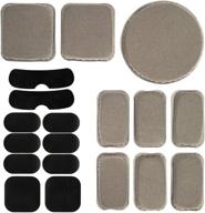 paxlamb universal airsoft helmet pads: 19pcs tactical replacement foam set for fast mich cs ach fma usmc pasgt helmets - ideal bike & motorcycle accessories logo